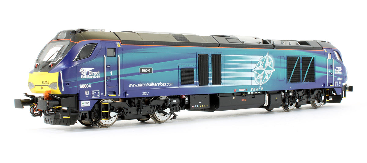 Pre-Owned Class 68004 'Rapid' DRS Diesel Locomotive (DCC Fitted)
