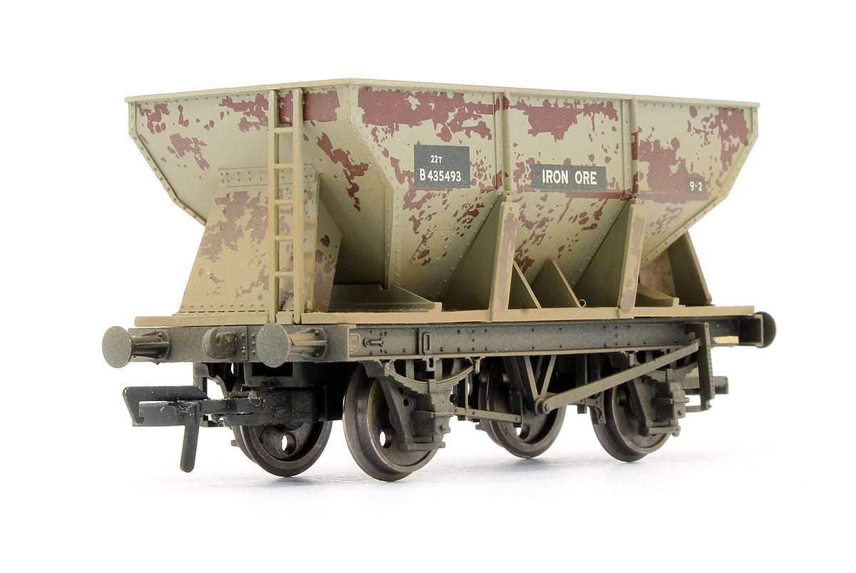 Pre-Owned 22T Ore Hopper Wagon BR Grey (Weathered)