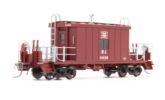 Pre-Owned 35020 Transfer Caboose With Running Boards Rock Island - Road #19120