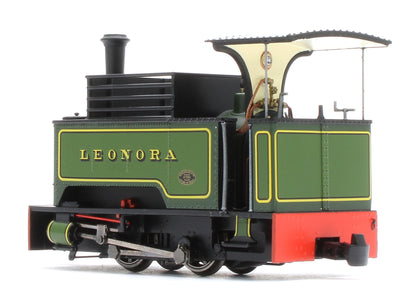 986502 Sirdar Class 0-4-0 Kerr, Stuart & Co. Long-Tank ‘Leonora’ Lined Green Steam Locomotive - DCC Fitted