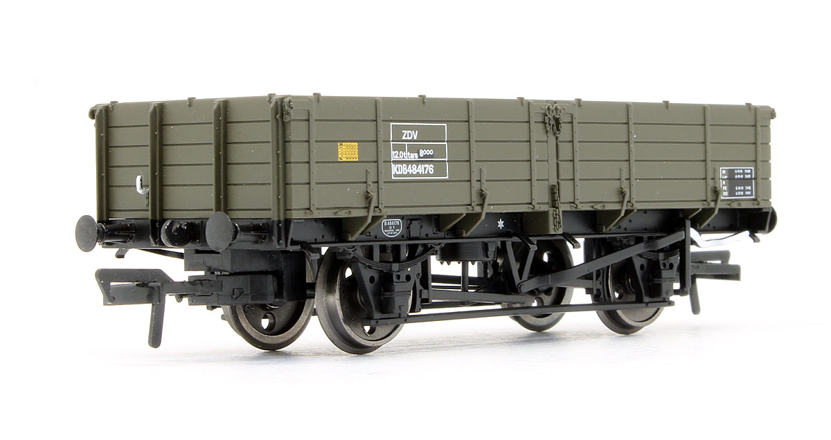 Pre-Owned 38-702 12 Ton Pipe Wagon BR Engineers Olive Green