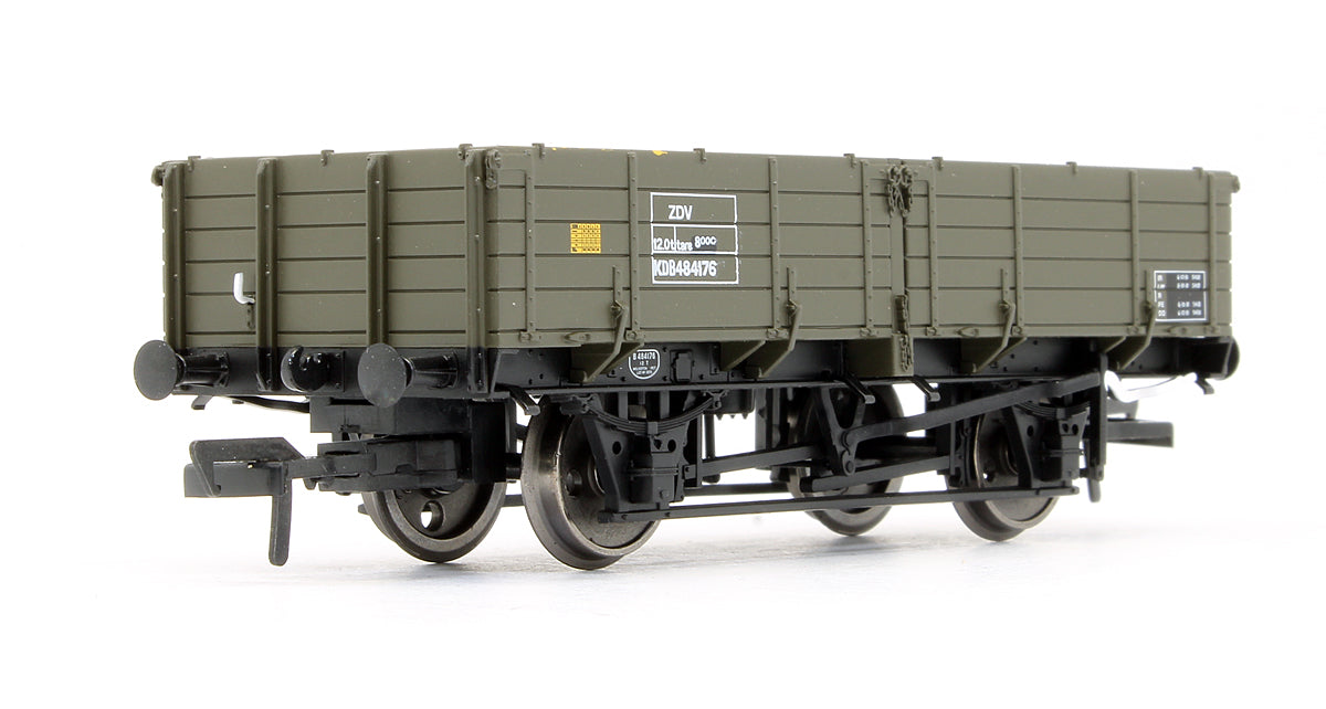 Pre-Owned 38-702 12 Ton Pipe Wagon BR Engineers Olive Green