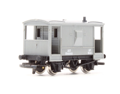 Pre-Owned W5099A Brake Van S.W.B. BR Grey 'B932103'
