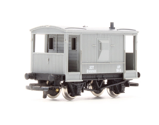 Pre-Owned W5099A Brake Van S.W.B. BR Grey 'B932103'
