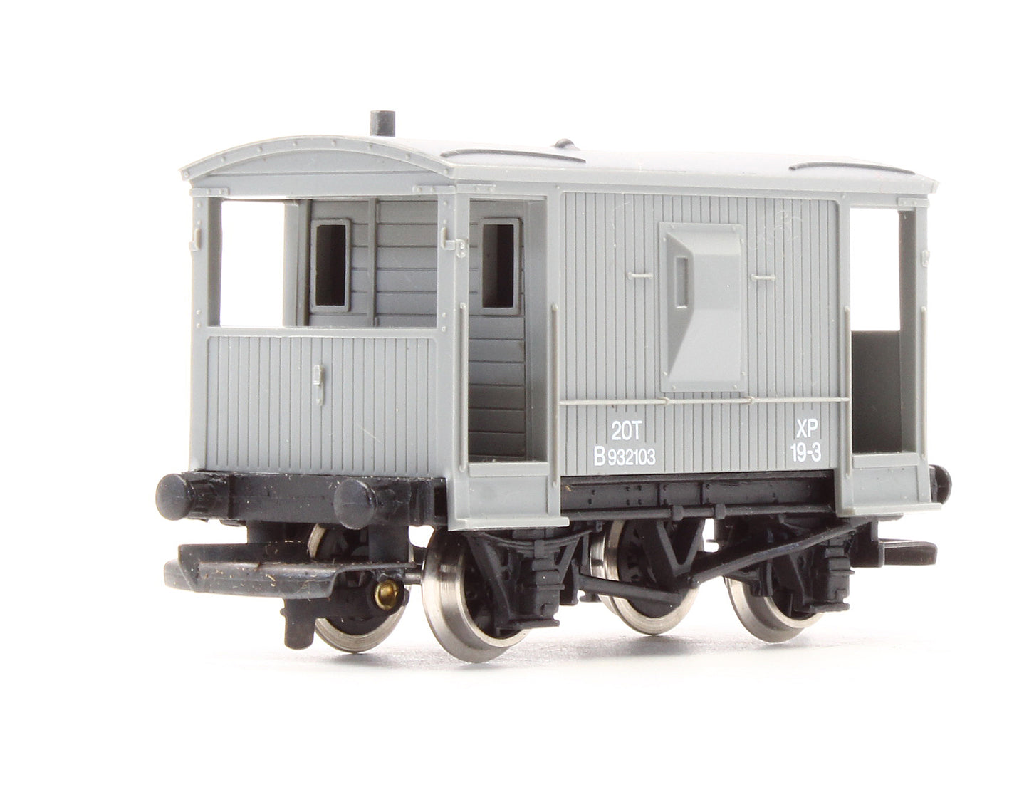 Pre-Owned W5099A Brake Van S.W.B. BR Grey 'B932103'