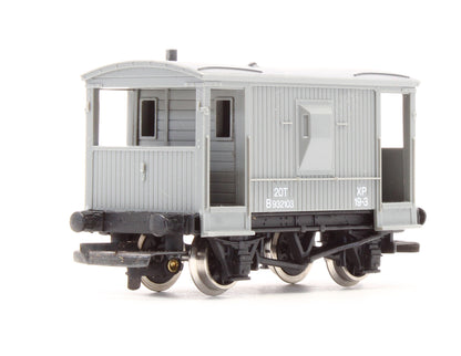 Pre-Owned W5099A Brake Van S.W.B. BR Grey 'B932103'
