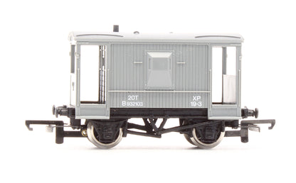 Pre-Owned W5099A Brake Van S.W.B. BR Grey 'B932103'