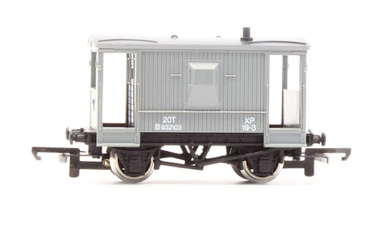 Pre-Owned W5099A Brake Van S.W.B. BR Grey 'B932103'