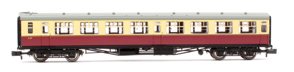 Pre-Owned BR Crimson & cream Bulleid Third Corridor Coach No.S37