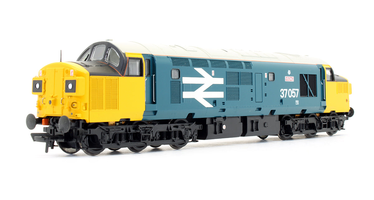 Pre-Owned 32-781DS Class 37057 'Viking' BR Large Logo Blue Diesel Locomotive - DCC Sound