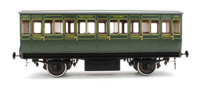 Stroudley 4 Wheel Electrically Lit 3rdSouthern Lined Green 1794 - Light Bar Fitted