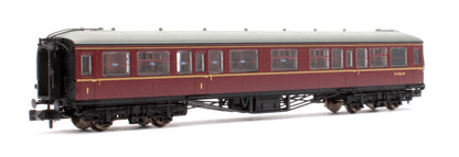 Pre-Owned BR Maroon Hawksworth Composite Corridor Coach No.W7813W