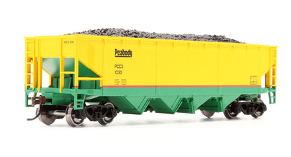 Pre-Owned RND88183 Set Of 3 Peabody 4-Bay Open Hopper Cars