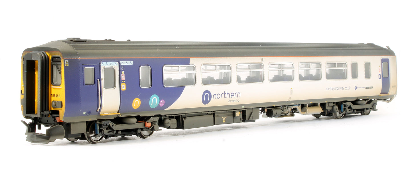 Pre-Owned Class 156 Northern White Livery 2 Car DMU (Weathered)