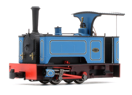 986504 Sirdar Class 0-4-0 Kerr, Stuart & Co. Long-Tank Lined Blue Steam Locomotive - DCC Fitted