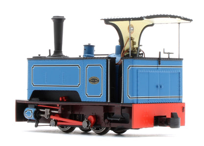 986504 Sirdar Class 0-4-0 Kerr, Stuart & Co. Long-Tank Lined Blue Steam Locomotive - DCC Fitted