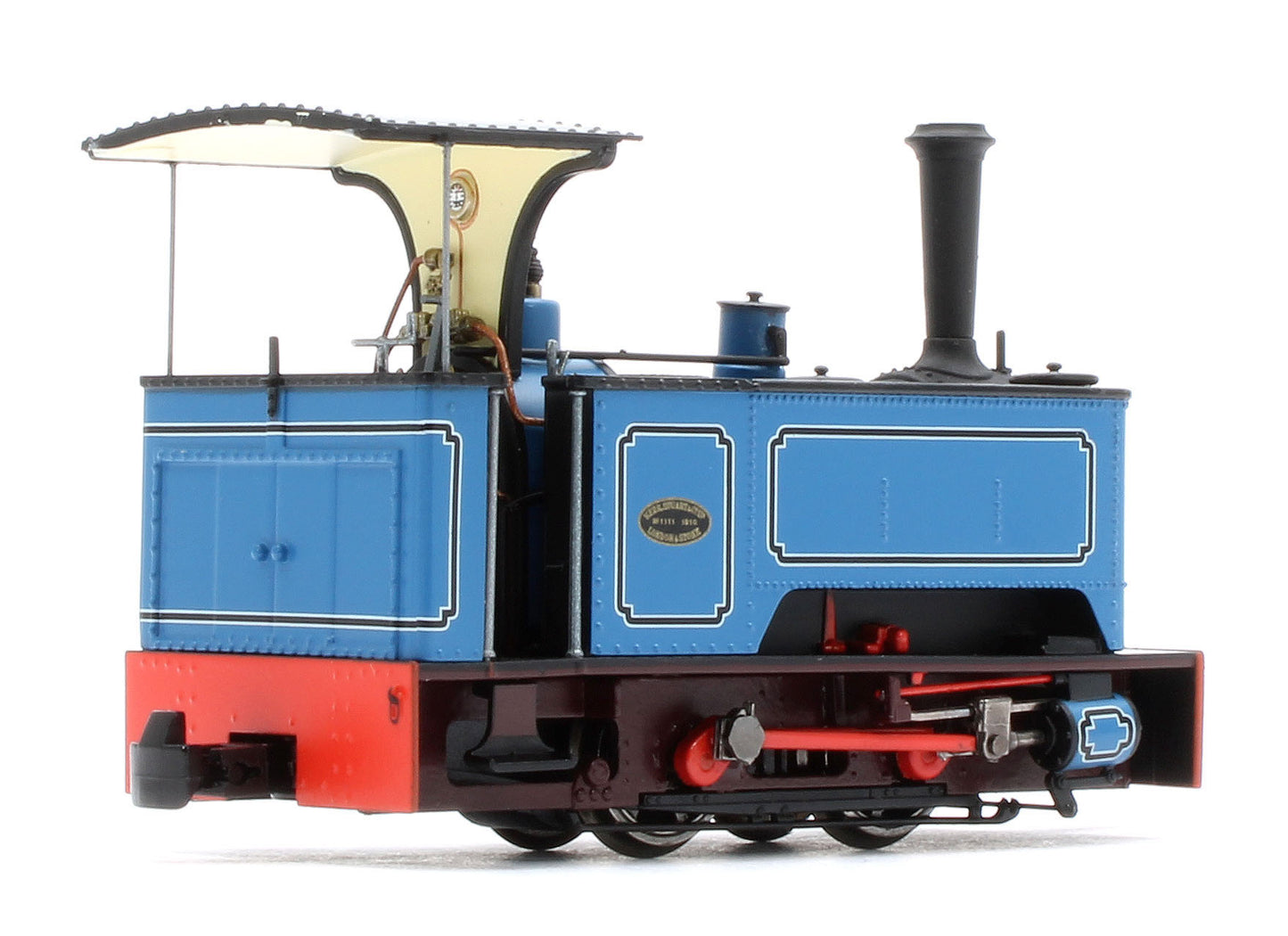 986004 Sirdar Class 0-4-0 Kerr, Stuart & Co. Long-Tank Lined Blue Steam Locomotive