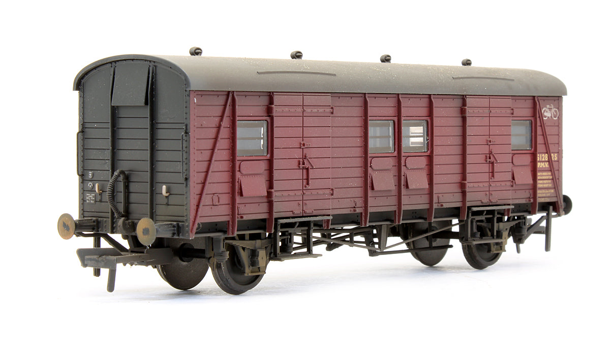 Pre-Owned EX-Southern PMV Cycle Van BR Crimson - Custom Weathered - Exclusive Edition