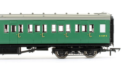 Pre-Owned BR Maunsell Corridor 3rd Class Coach 'S 1129 S'