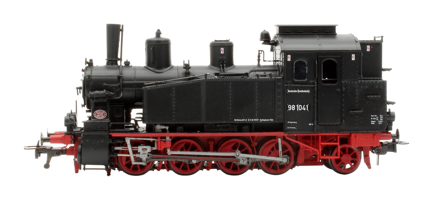 Pre-Owned 40556 Class BR 98.10 DB Black '98 1041' Steam Locomotive - DCC Sound
