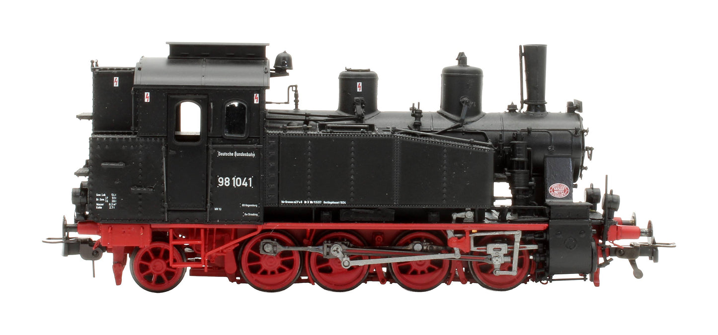 Pre-Owned 40556 Class BR 98.10 DB Black '98 1041' Steam Locomotive - DCC Sound