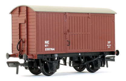 Pre-Owned LNER 12T Ventilated Van Planked Ends LNER Bauxite No.235764