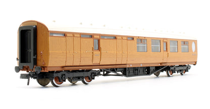 34-460 Thompson 3rd Class Brake Corridor Coach LNER Teak