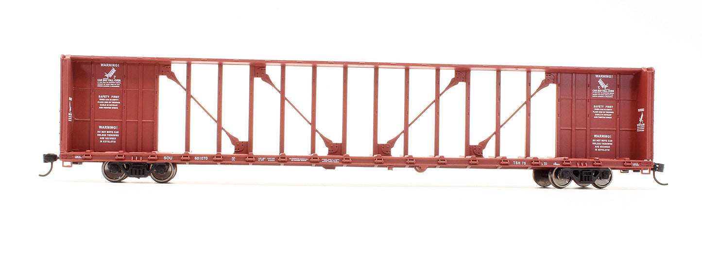 Pre-Owned 910-4852 72' Centerbeam Flat Car Southern - Road #601070