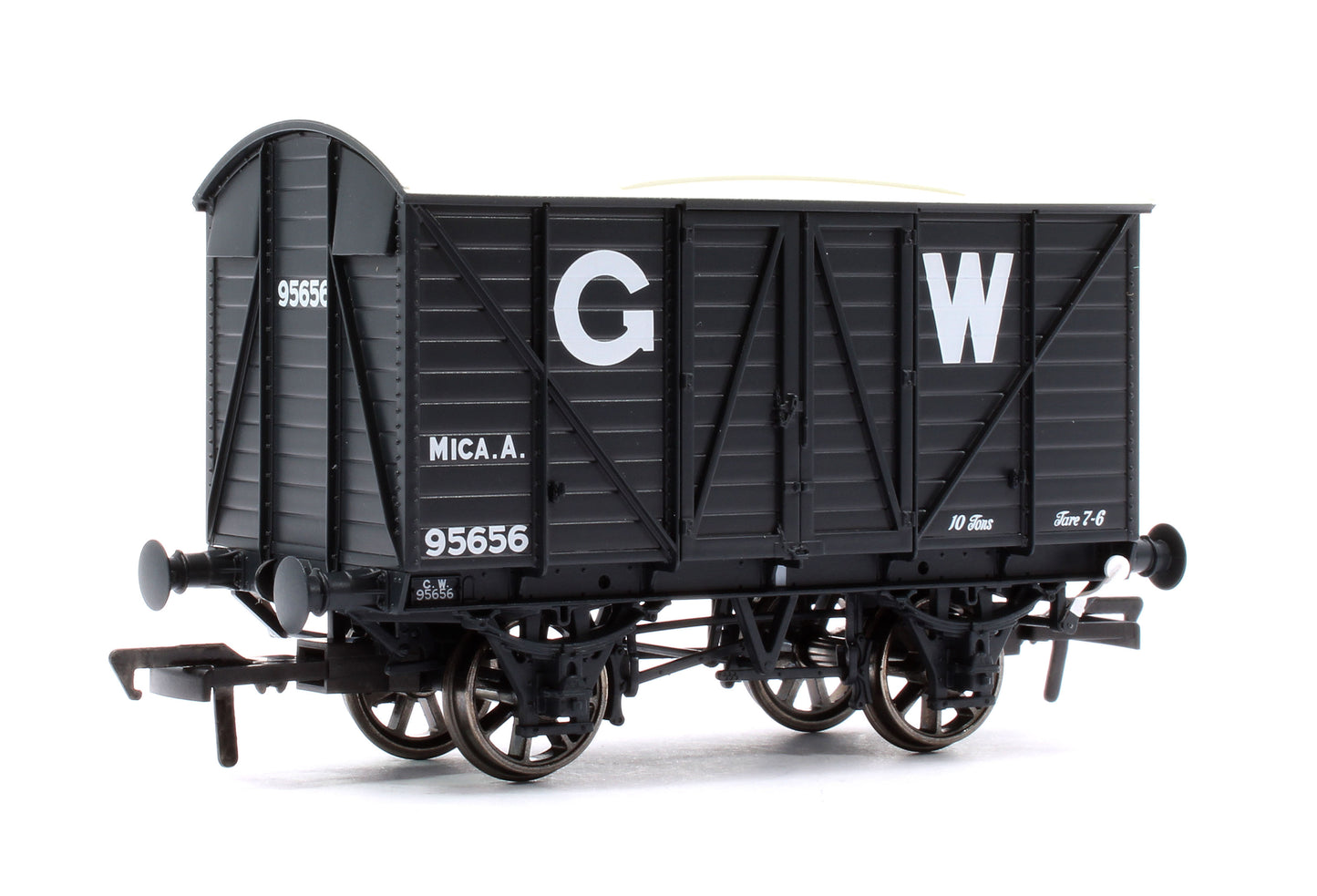 GWR MICA A Diagram X6 Mica A No. 95656, GWR grey (25in lettering)