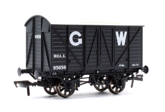 GWR MICA A Diagram X6 Mica A No. 95656, GWR grey (25in lettering)