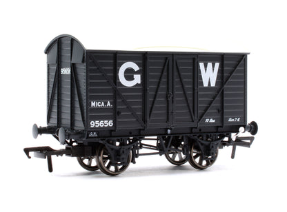 GWR MICA A Diagram X6 Mica A No. 95656, GWR grey (25in lettering)
