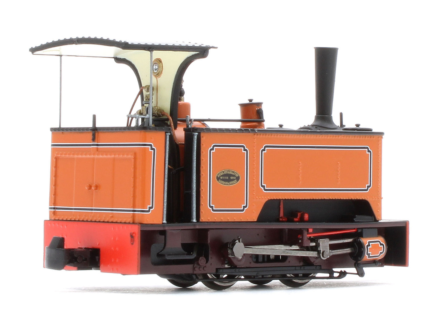 986005 Sirdar Class 0-4-0 Kerr, Stuart & Co. Long-Tank Lined Burnt Orange Steam Locomotive