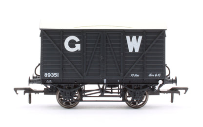 GWR 'Mink A' Dia. V14 No. 89351, GWR grey (25in lettering)