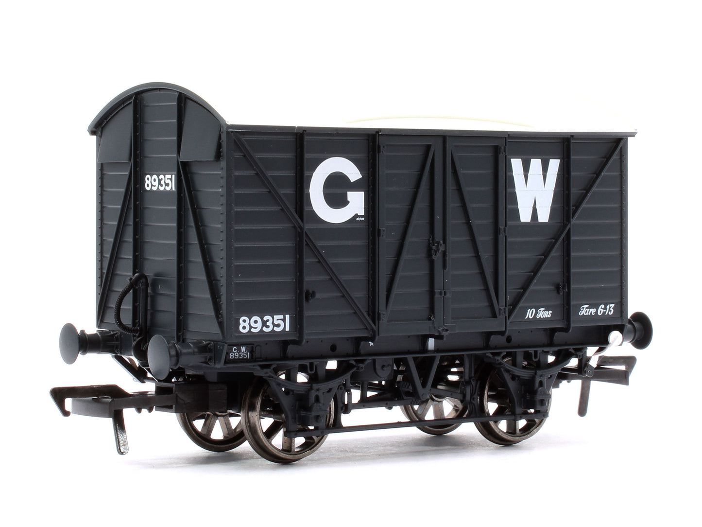 GWR 'Mink A' Dia. V14 No. 89351, GWR grey (25in lettering)