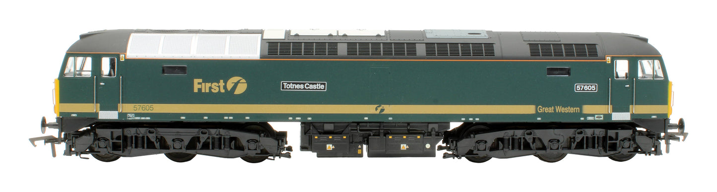 Pre-Owned 5705 Class 57/3 diesel 57605 "Totnes Castle' in First Great Western livery Diesel Locomotive