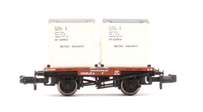 Pre-Owned BR Insulated White Conflat with Two AF Containers