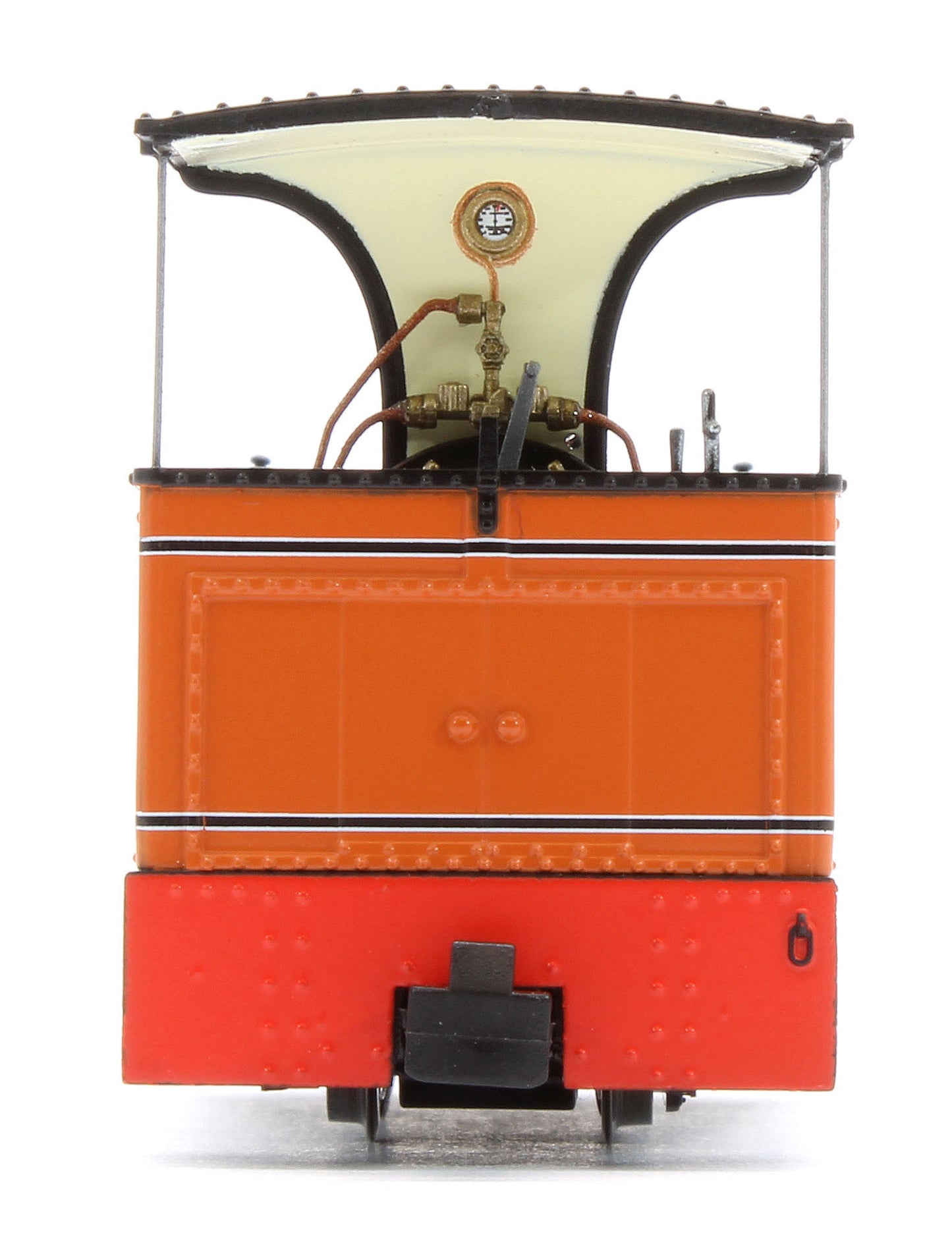 986505 Sirdar Class 0-4-0 Kerr, Stuart & Co. Long-Tank Lined Burnt Orange Steam Locomotive - DCC Fitted
