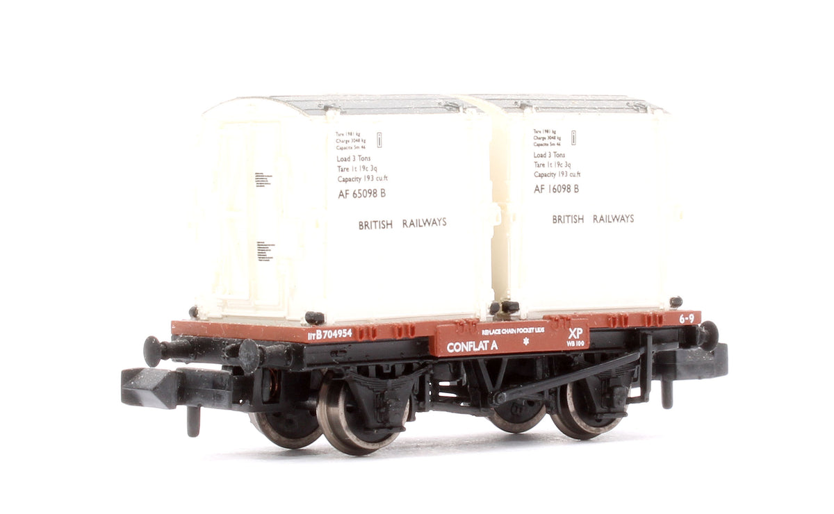 Pre-Owned BR Insulated White Conflat with Two AF Containers