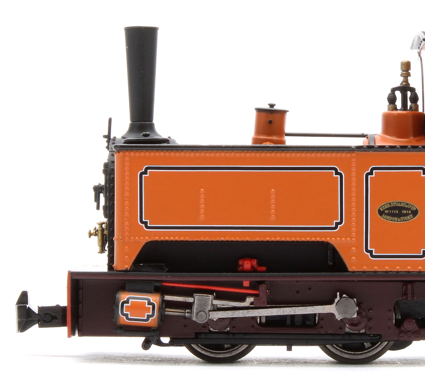 986005 Sirdar Class 0-4-0 Kerr, Stuart & Co. Long-Tank Lined Burnt Orange Steam Locomotive
