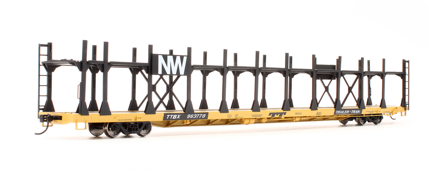 Pre-Owned 910-8016 Bi-Level Open Auto Rack Norfolk & Western TTBX - Road #963770