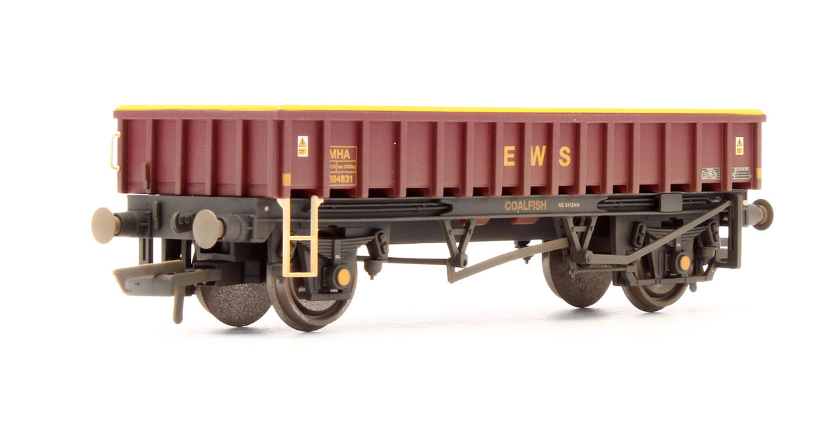 Pre-Owned R6225A Set Of 3 - 2 Axle Box Open Wagons Coalfish (MHA) - Weathered