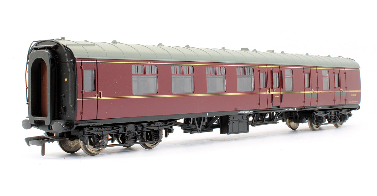Pre-Owned 39-076D BR Maroon MK1 Brake Corridor BSK Coach 'M34140'