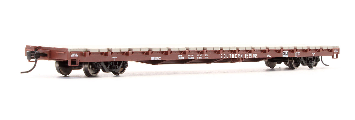 Pre-Owned 910-5325 60' Pullman Standard Flat Car Southern Railway - Road #152102