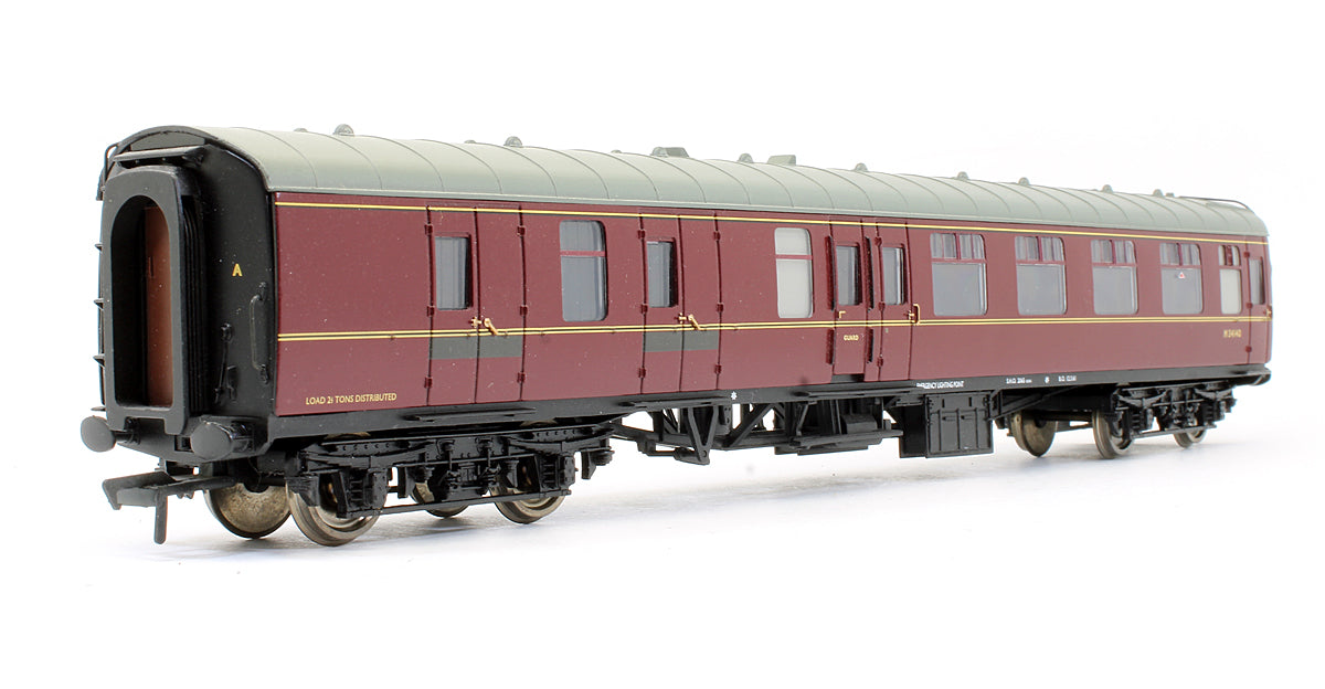 Pre-Owned 39-076D BR Maroon MK1 Brake Corridor BSK Coach 'M34140'