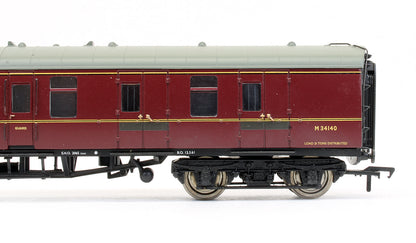 Pre-Owned 39-076D BR Maroon MK1 Brake Corridor BSK Coach 'M34140'