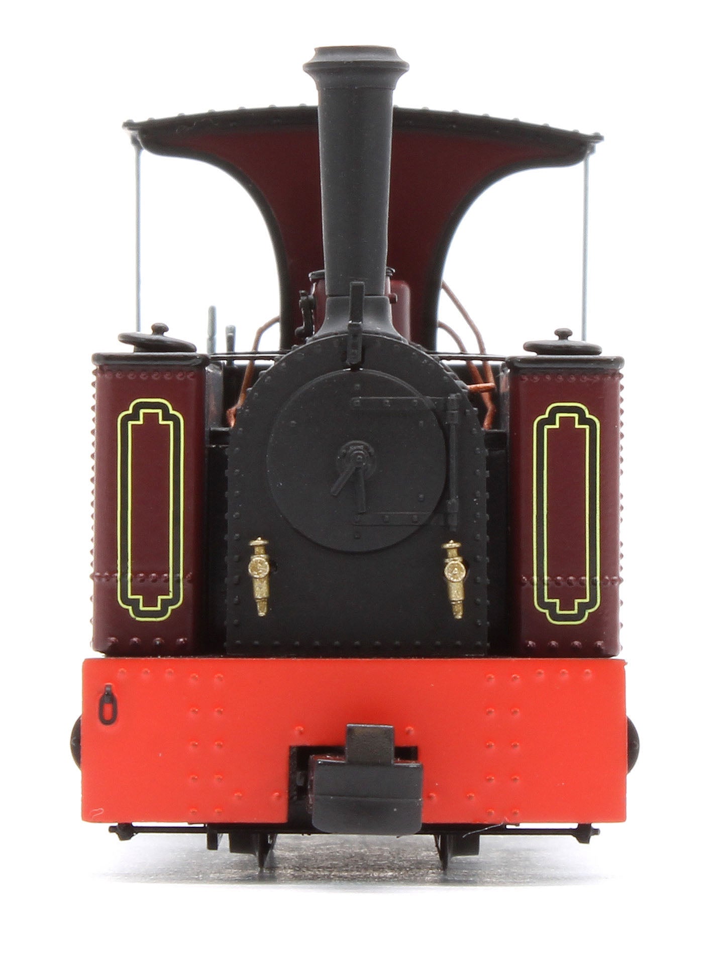 986506 Sirdar Class 0-4-0 Kerr, Stuart & Co. Long-Tank Lined Maroon Steam Locomotive - DCC Fitted