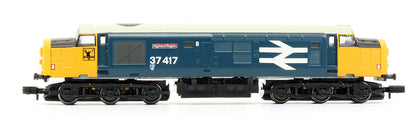 Pre-Owned Class 37417 'Highland Region' BR Blue Large Logo Diesel Locomotive