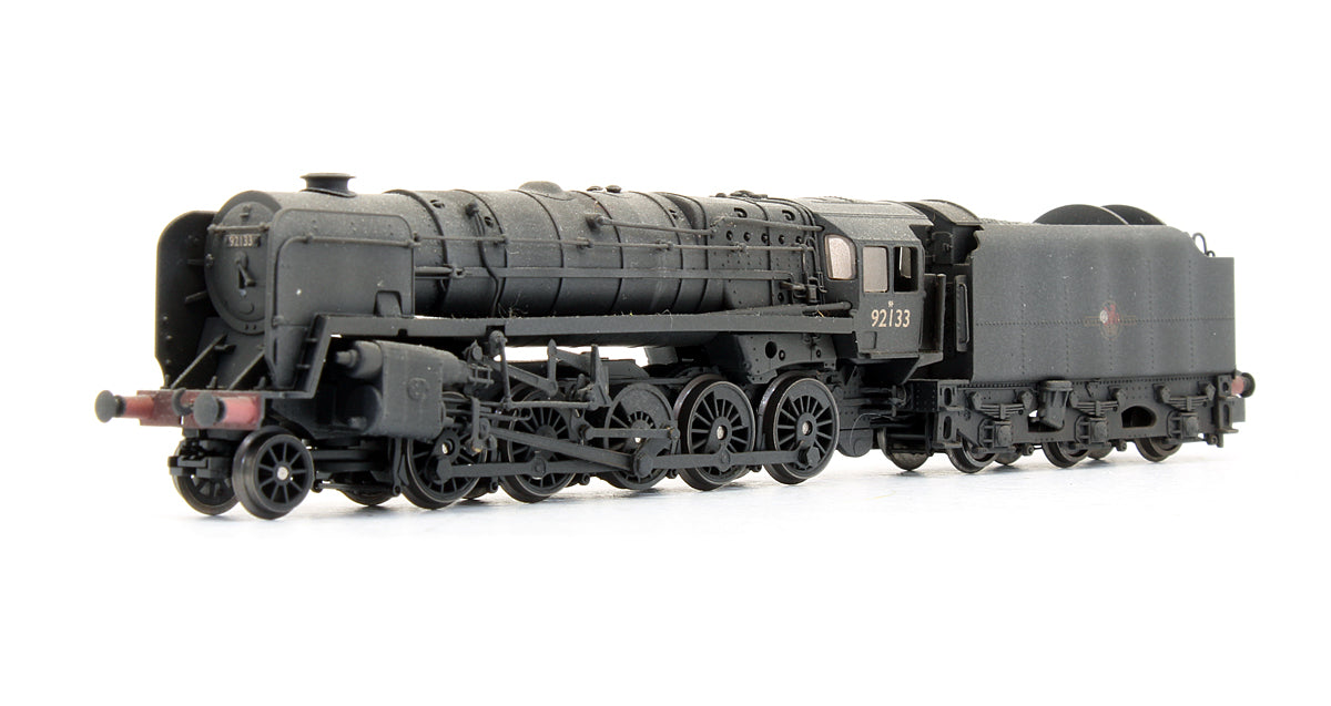Pre-Owned BR Black 2-10-0 9F '92133' Late Crest Steam Locomotive - Weathered