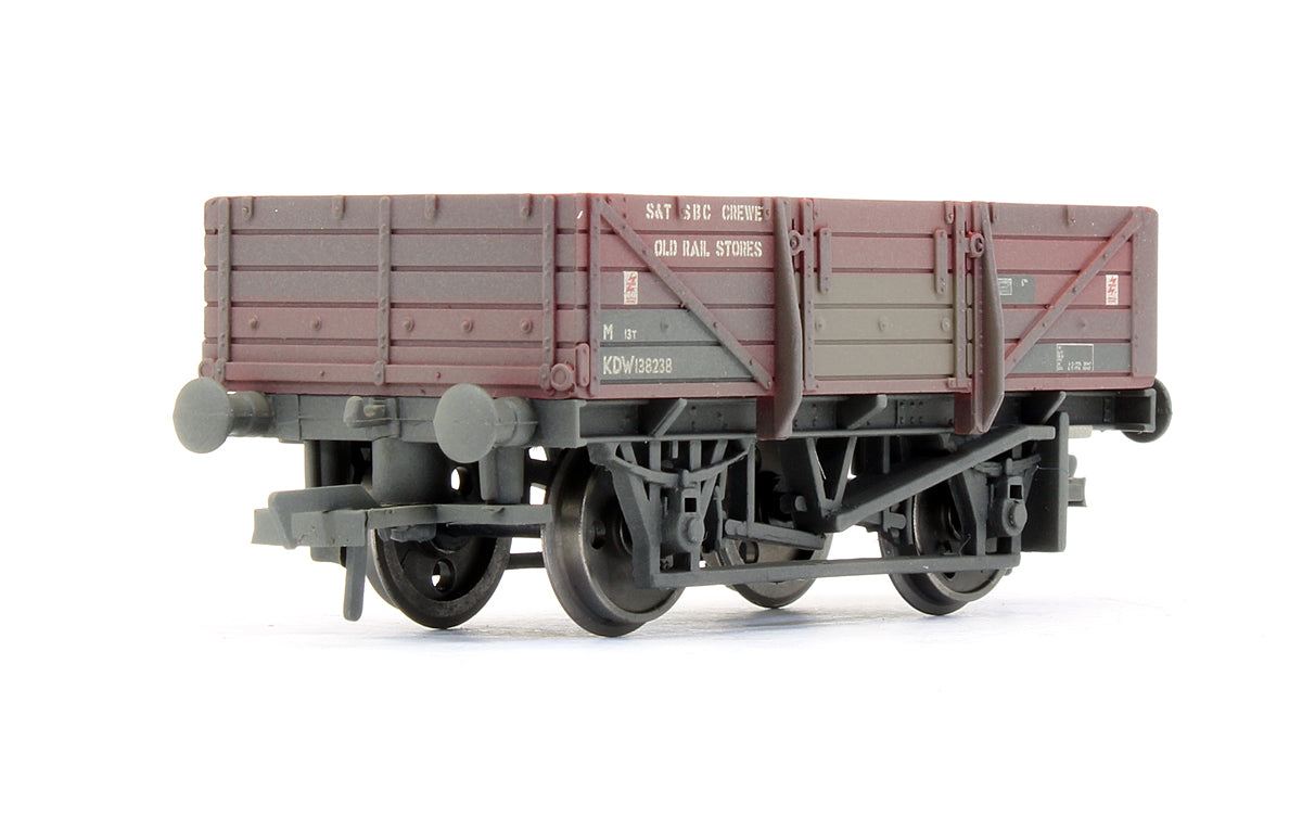 Pre-Owned Set Of 3 China Clay Wagons Departmental - Weathered - Exclusive Edition