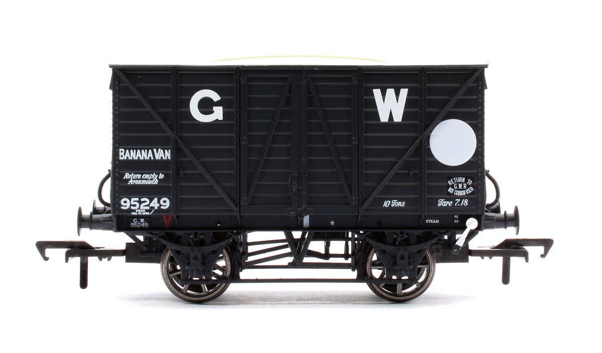 Pre-Owned GWR Banana Van (Diagram Y4) No. 95249, GWR grey (16in lettering)